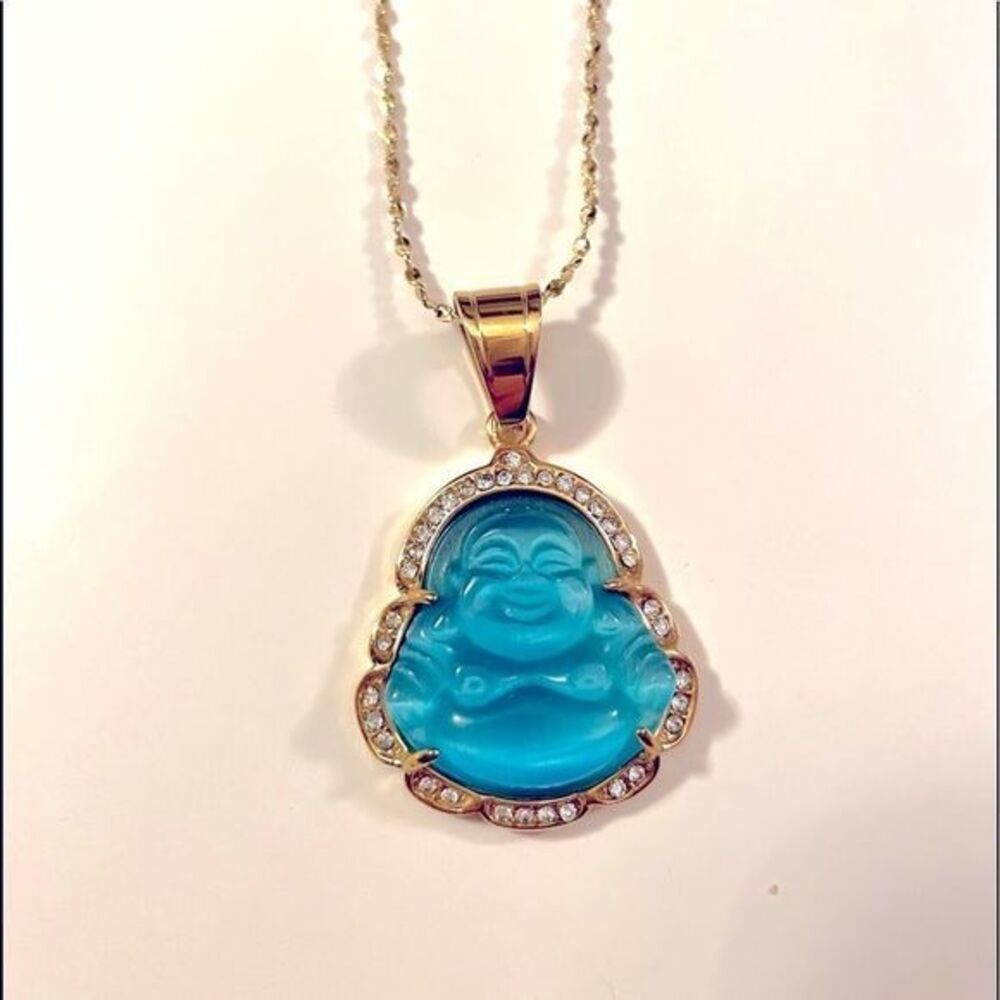 Laughing Buddha Necklace